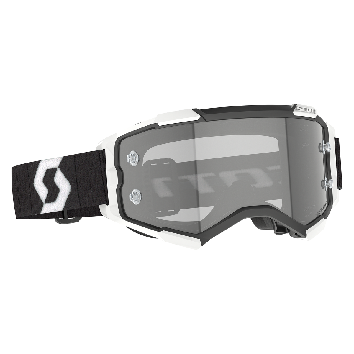 Scott Fury LS Black / White MX Goggle, part number 272827-1007327