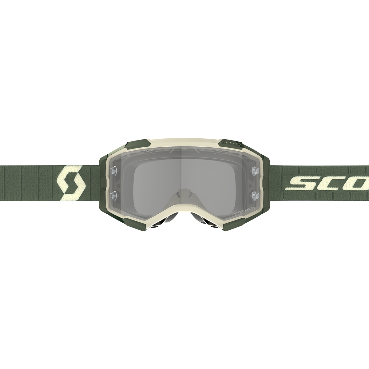 Scott Fury LS Khaki Green MX Goggle, part number 272827-6312327, view 3