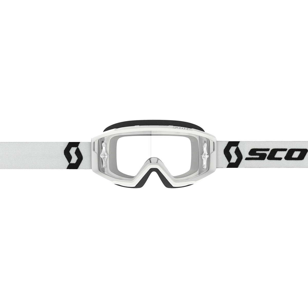 Scott Primal White MX Goggle, part number 278598-0002113, view 3