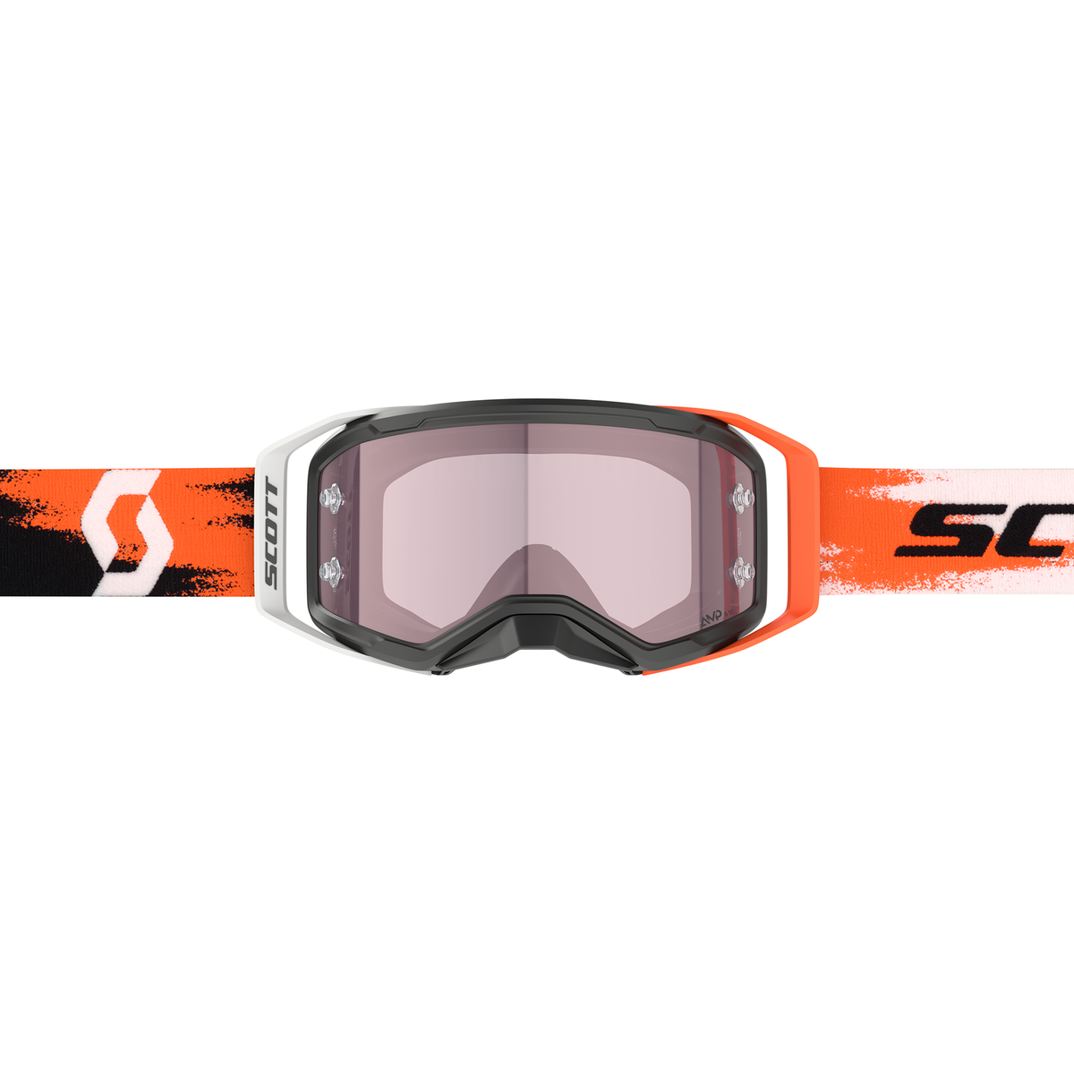 Scott Prospect 2.0 AMP Black / N.Orange MX Goggle, part number 421469-5039352, view 3