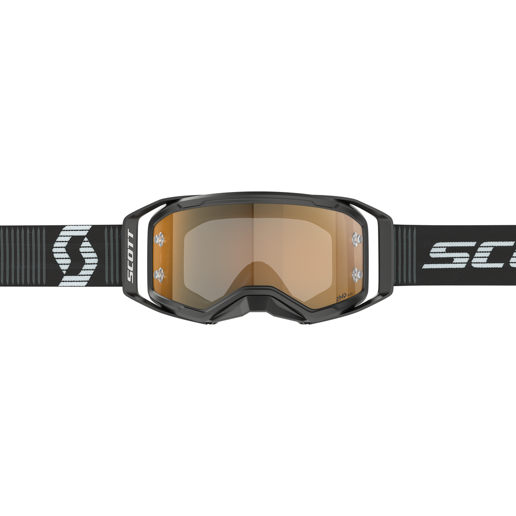 Scott Prospect 2.0 AMP Chrome Black / White MX Goggle, part number 421478-1007324, view 3