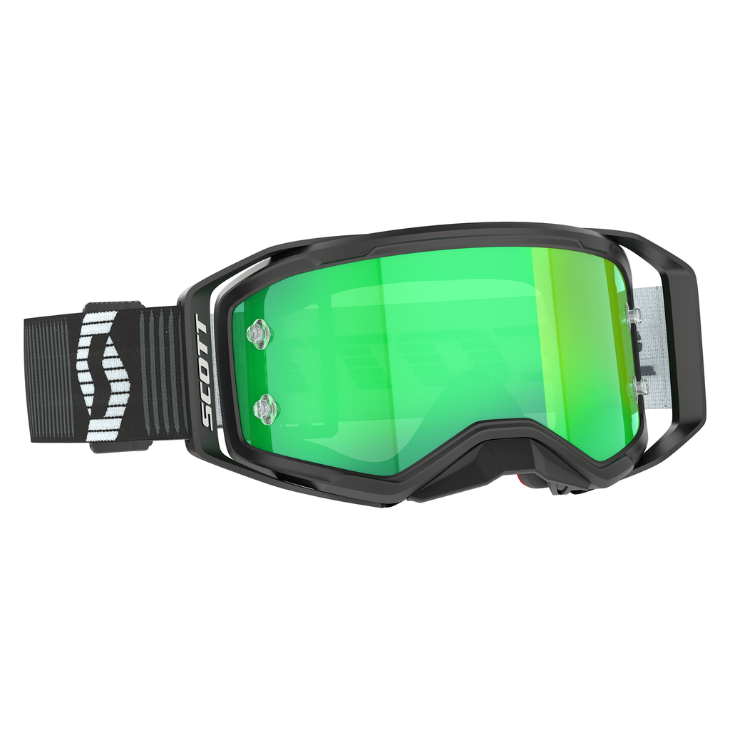Scott Prospect 2.0 Chrome Black / White MX Goggle, part number 421471-1007279