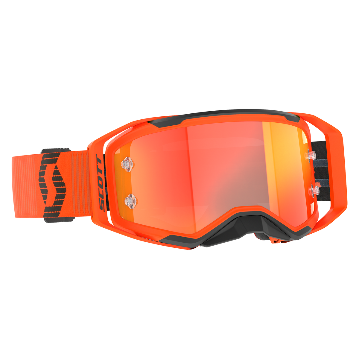 Scott Prospect 2.0 Chrome Orange / Black MX Goggle, part number 421471-1008280