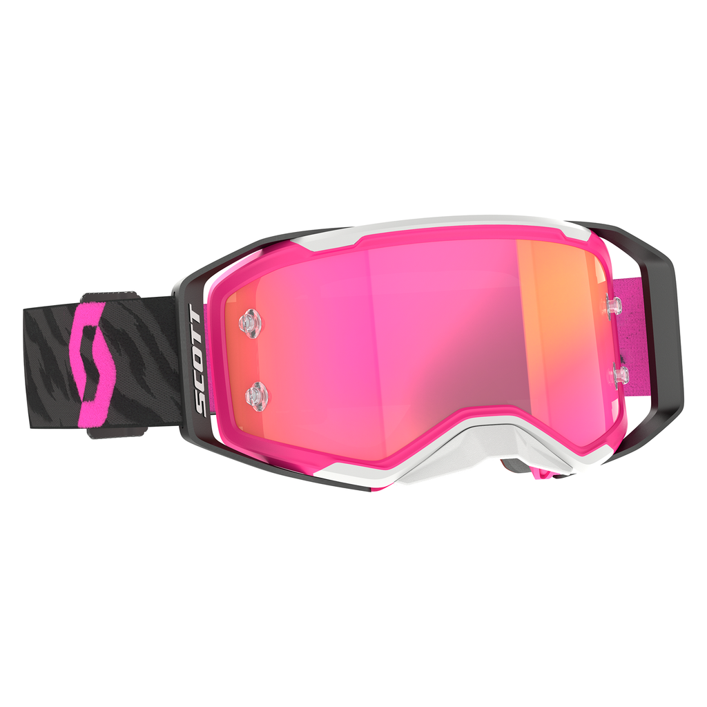 Scott Prospect 2.0 Chrome Zebra MX Goggle, part number 421471-8207340