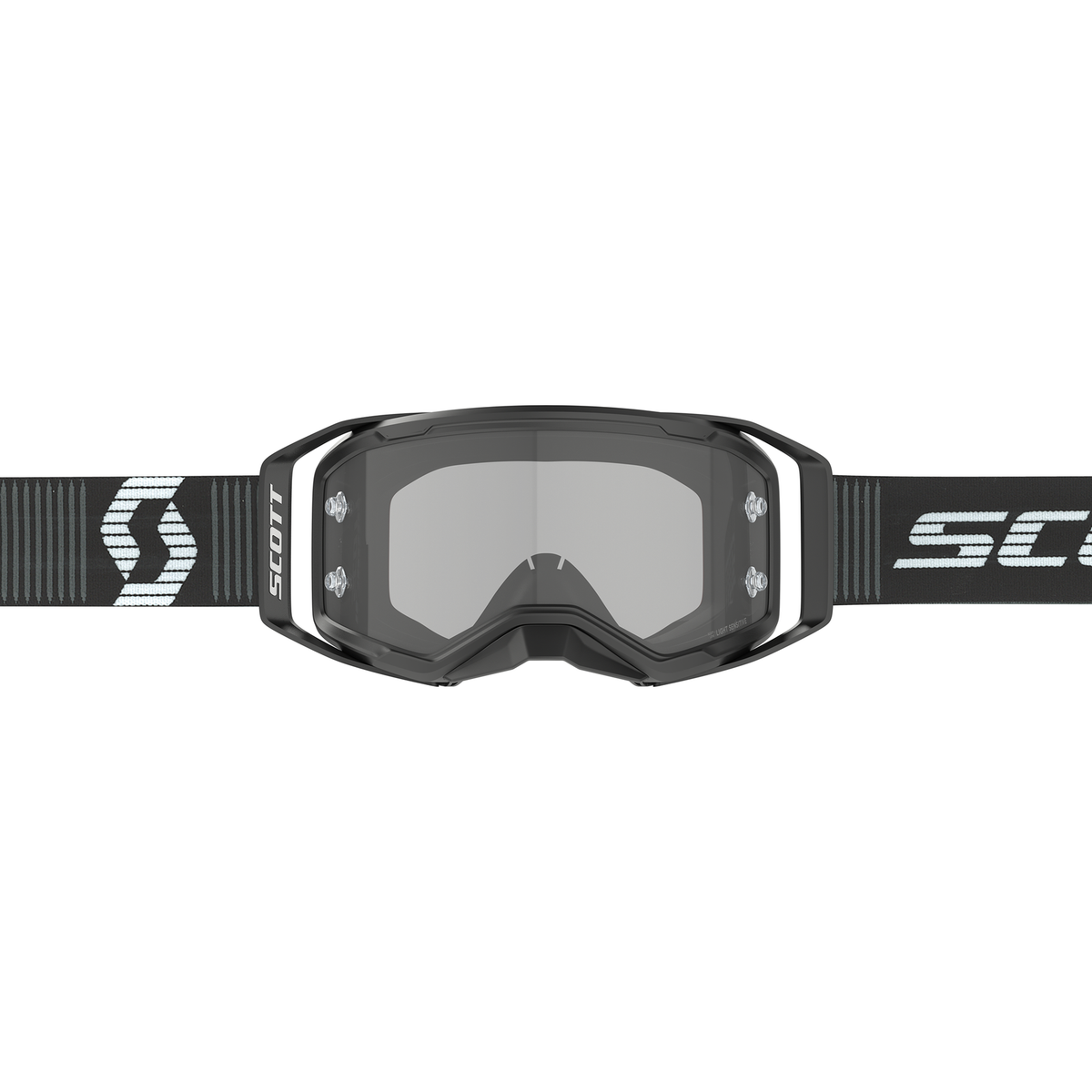 Scott Prospect 2.0 LS Black / White MX Goggle, part number 421470-1007327, view 3