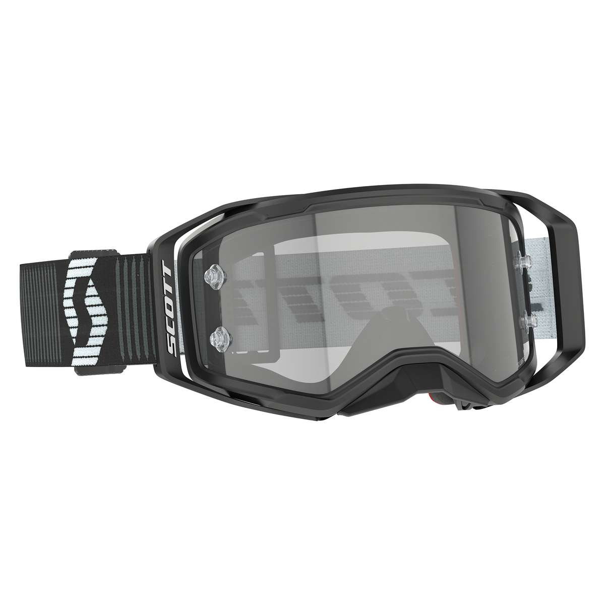 Scott Prospect 2.0 LS Black / White MX Goggle, part number 421470-1007327