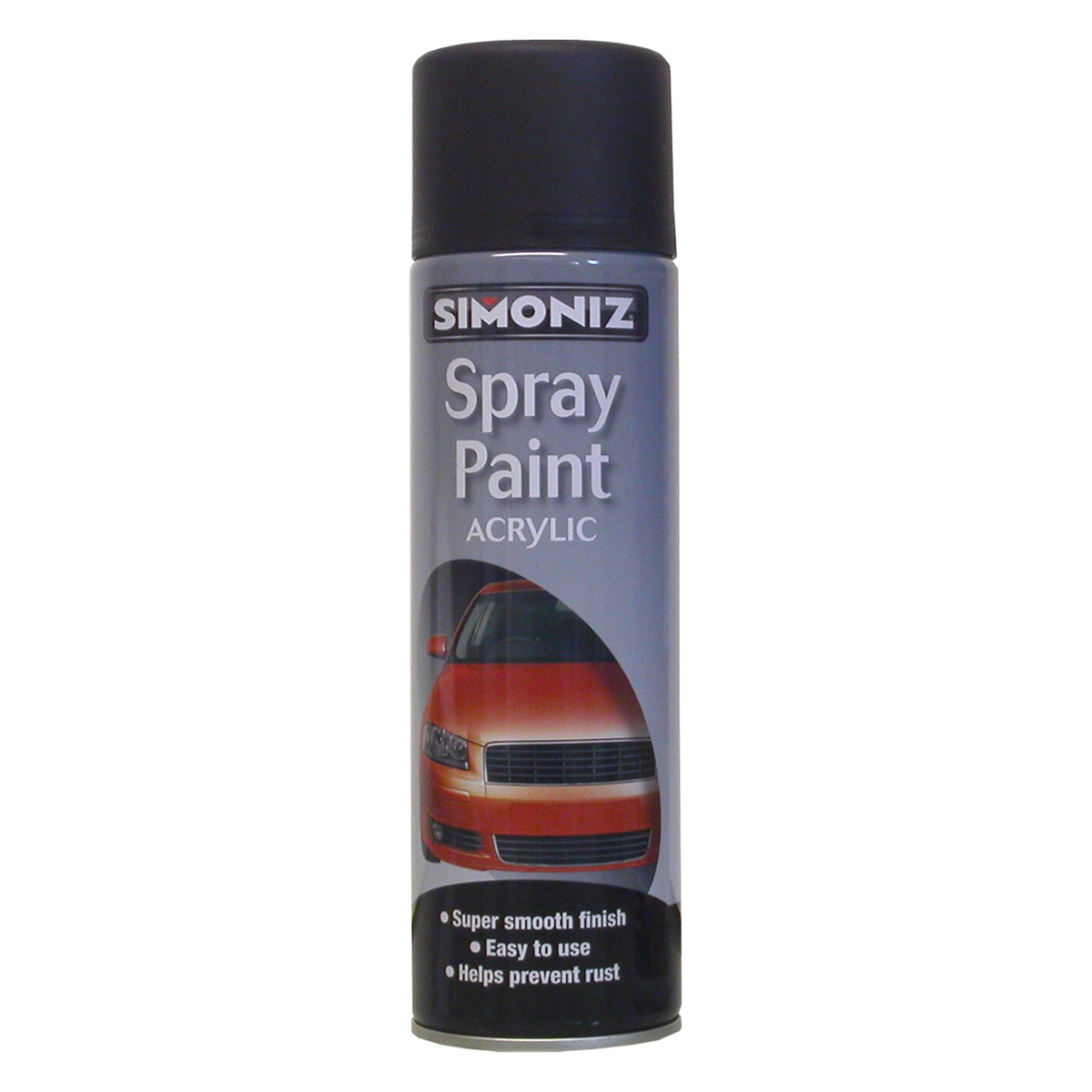 Simoniz Satin Black Acrylic 500ml, part number SIMP16D