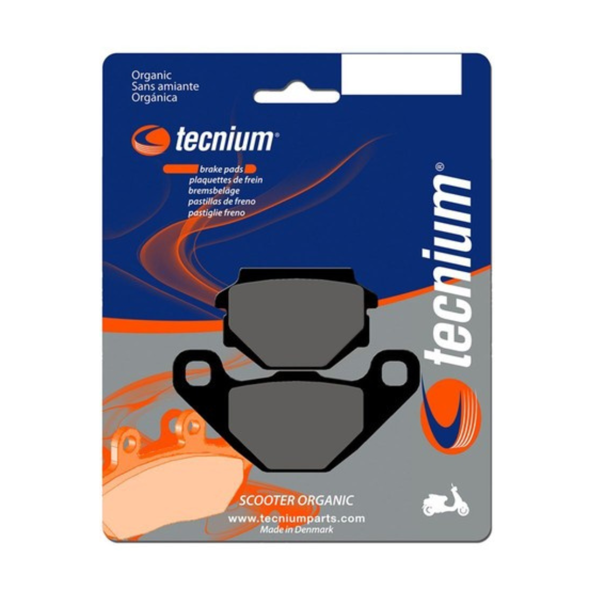Tecnium Brake Pads ME111 Organic