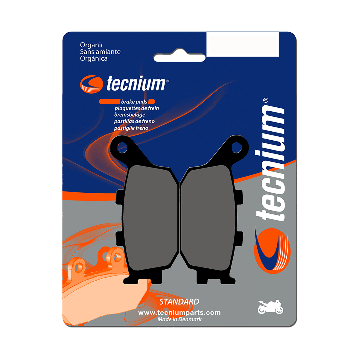 Tecnium Brake Pads ME332 Organic (Rear)