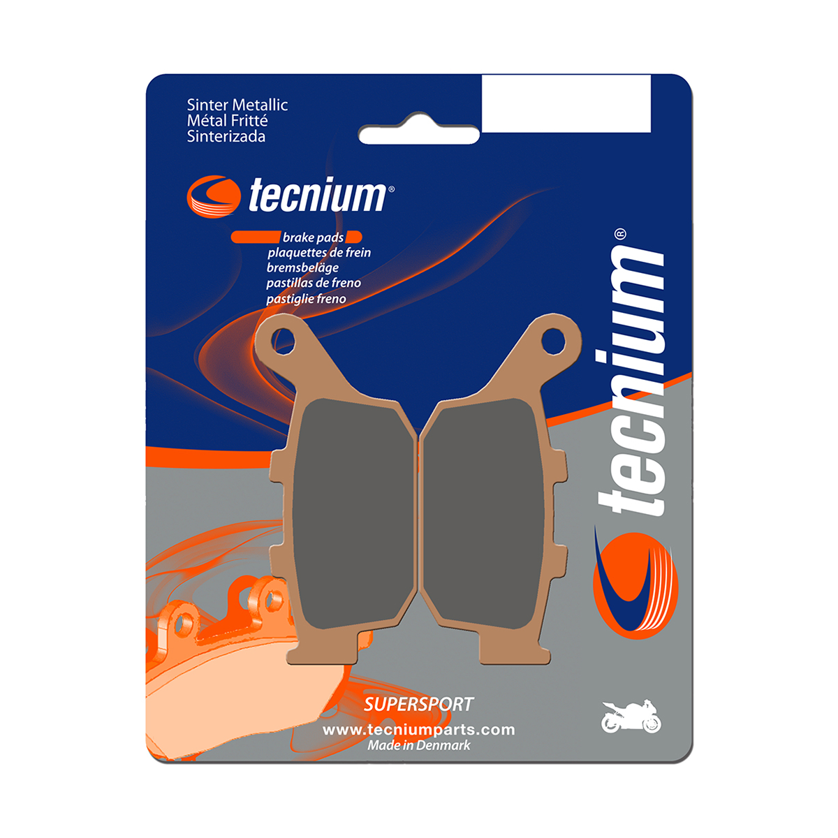 Tecnium Brake Pads MR334 Sintered Metal (Rear)