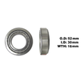 TourMax Steering Taper Bearing 30 x 52 x 16, part number NTN 4T-CR0643