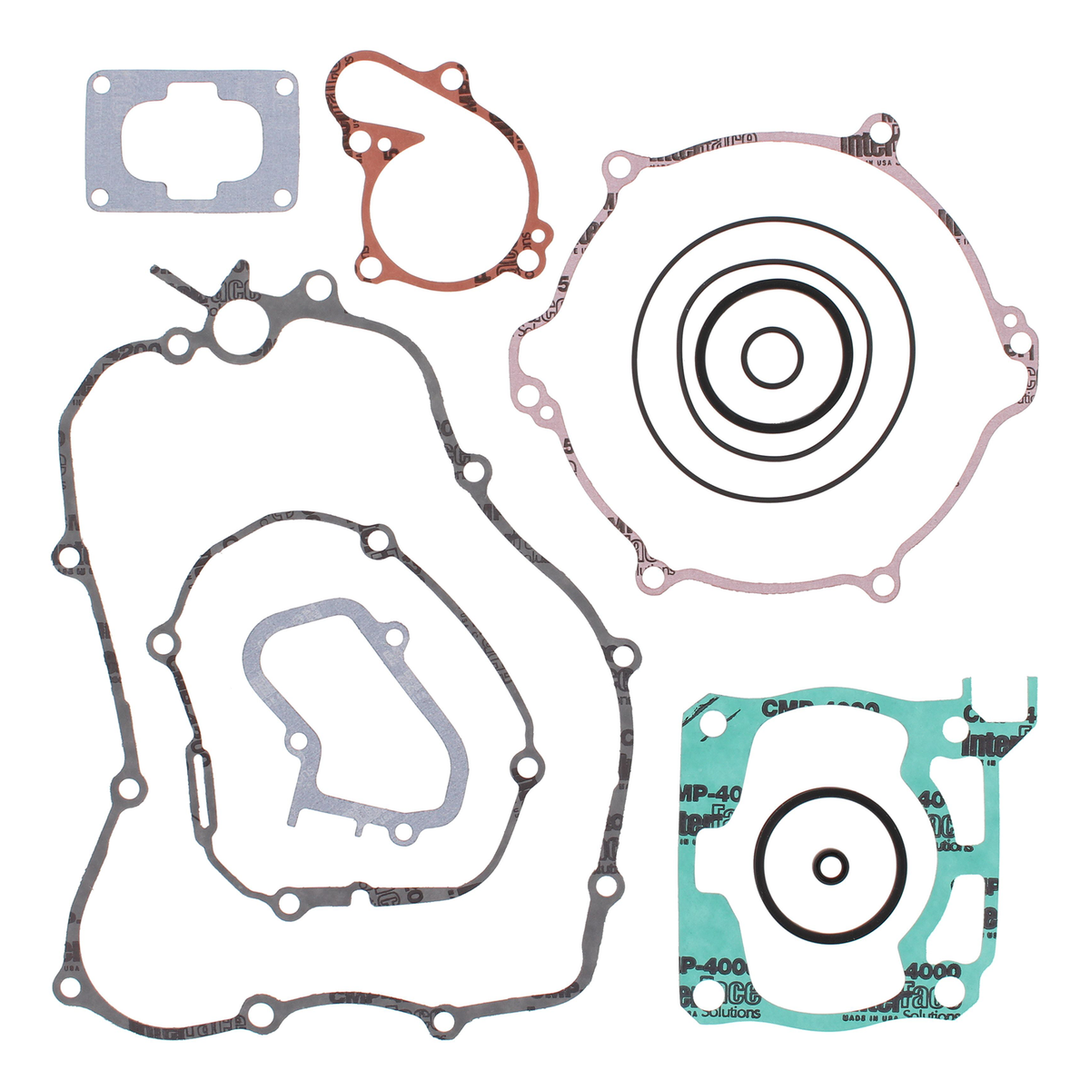 Vertex Complete Gasket Kit YZ/WR125 05-21/XE-XX125 21-22, part number 860VG808641