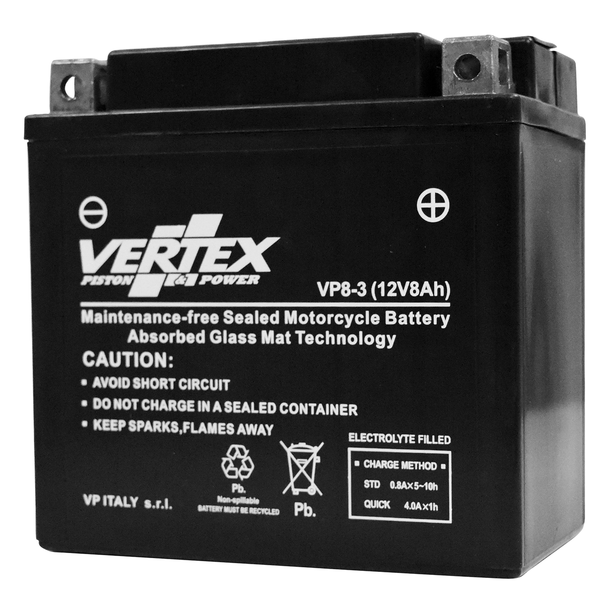 Vertex VP8-3 Battery