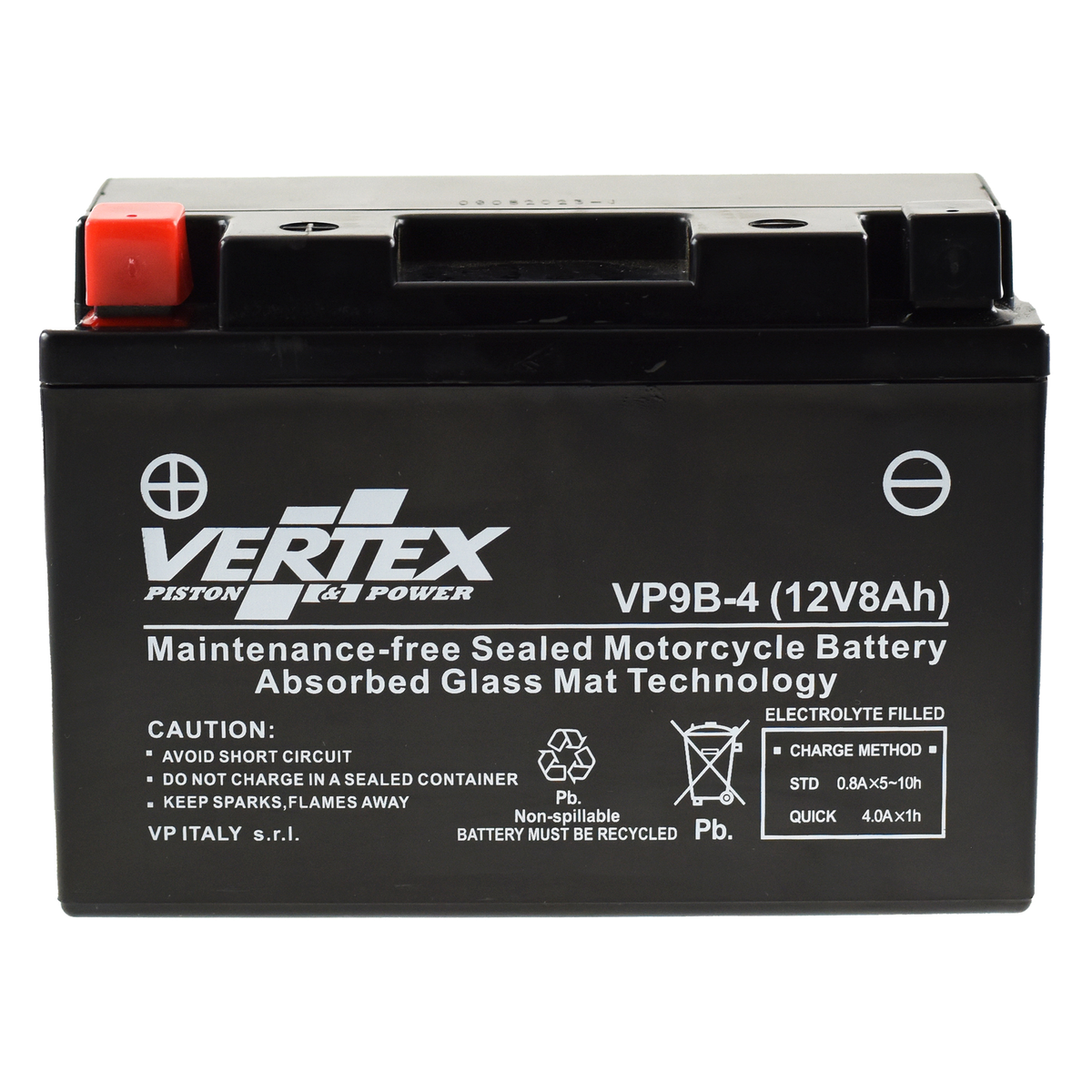 Vertex VP9B-4 Battery, view 2