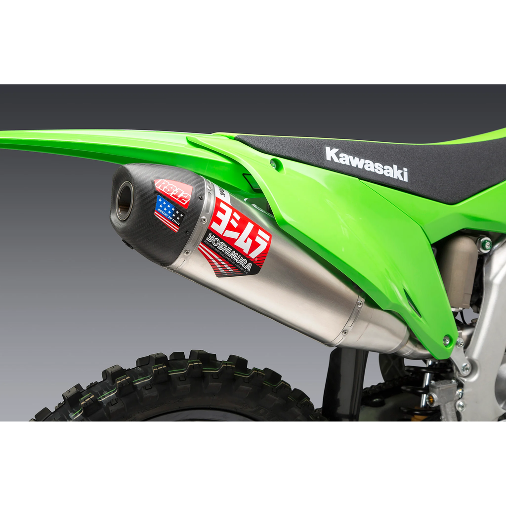 Yoshimura RS-12 Full Exhaust System KXF250 21-24, part number 242940S320, view 2