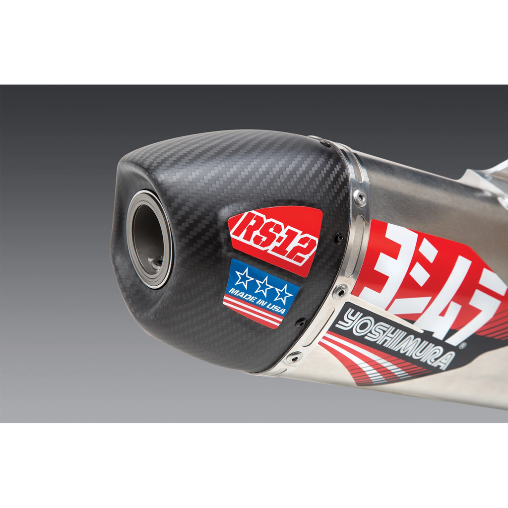 Yoshimura RS-12 Full Exhaust System KXF250 21-24, part number 242940S320, view 3