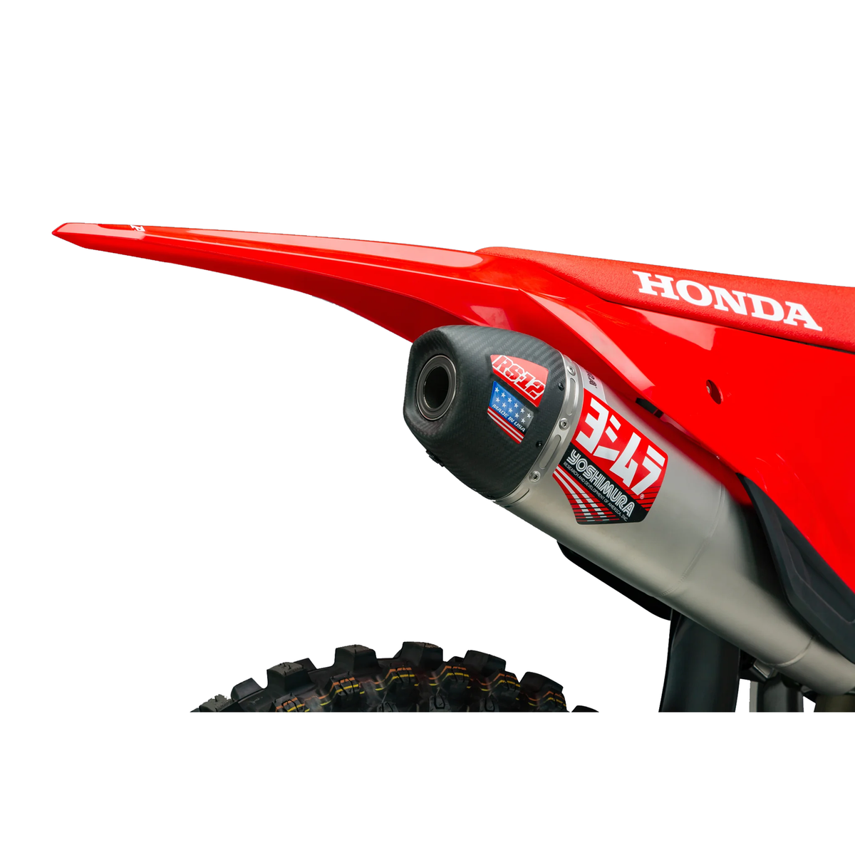 Yoshimura RS-12 Full Exhaust System S.Steel CRF450R 21-24, part number 225850S321, view 2