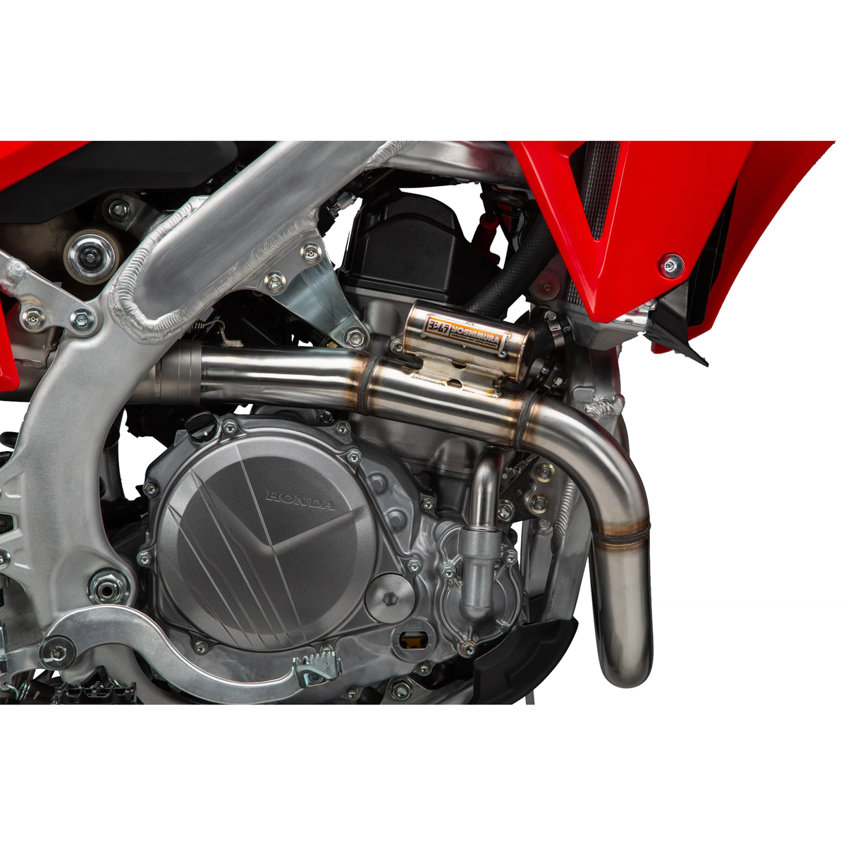 Yoshimura RS-12 Full Exhaust System S.Steel CRF450R 21-24, part number 225850S321, view 3