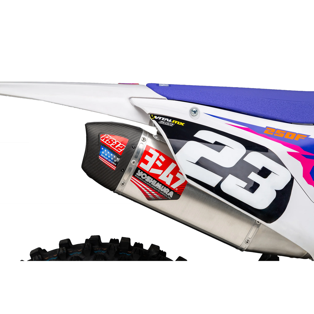 Yoshimura RS-12 Full Exhaust System YZ250F 24, part number 231030S320, view 2