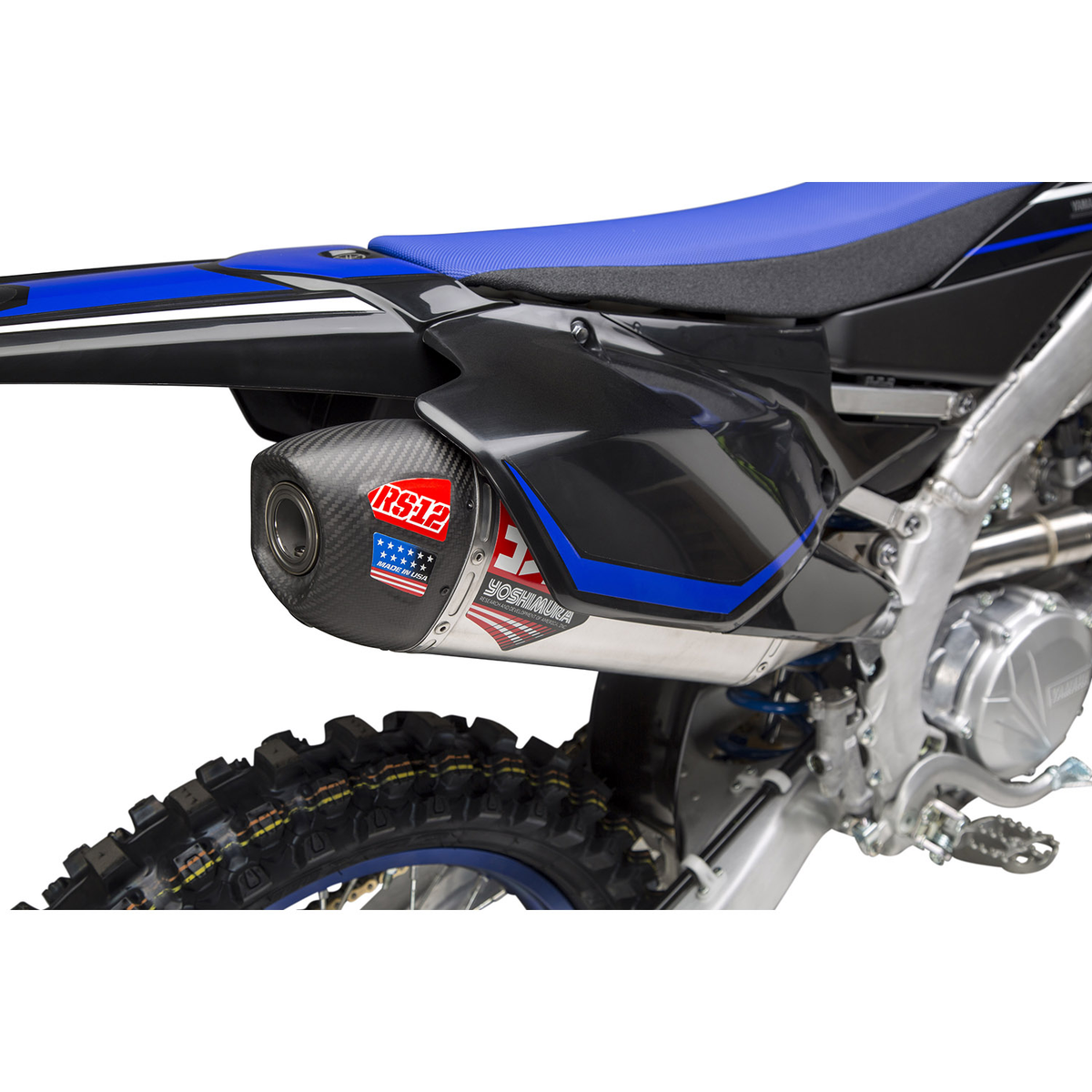 Yoshimura RS-12 Full Exhaust System YZ450F 20-22, part number 234830S320, view 2