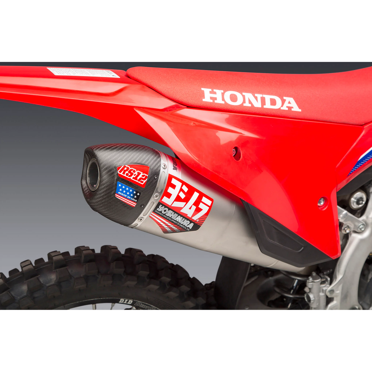 Yoshimura RS-12 Slip On CRF250R 22-24, part number 228452S320, view 2