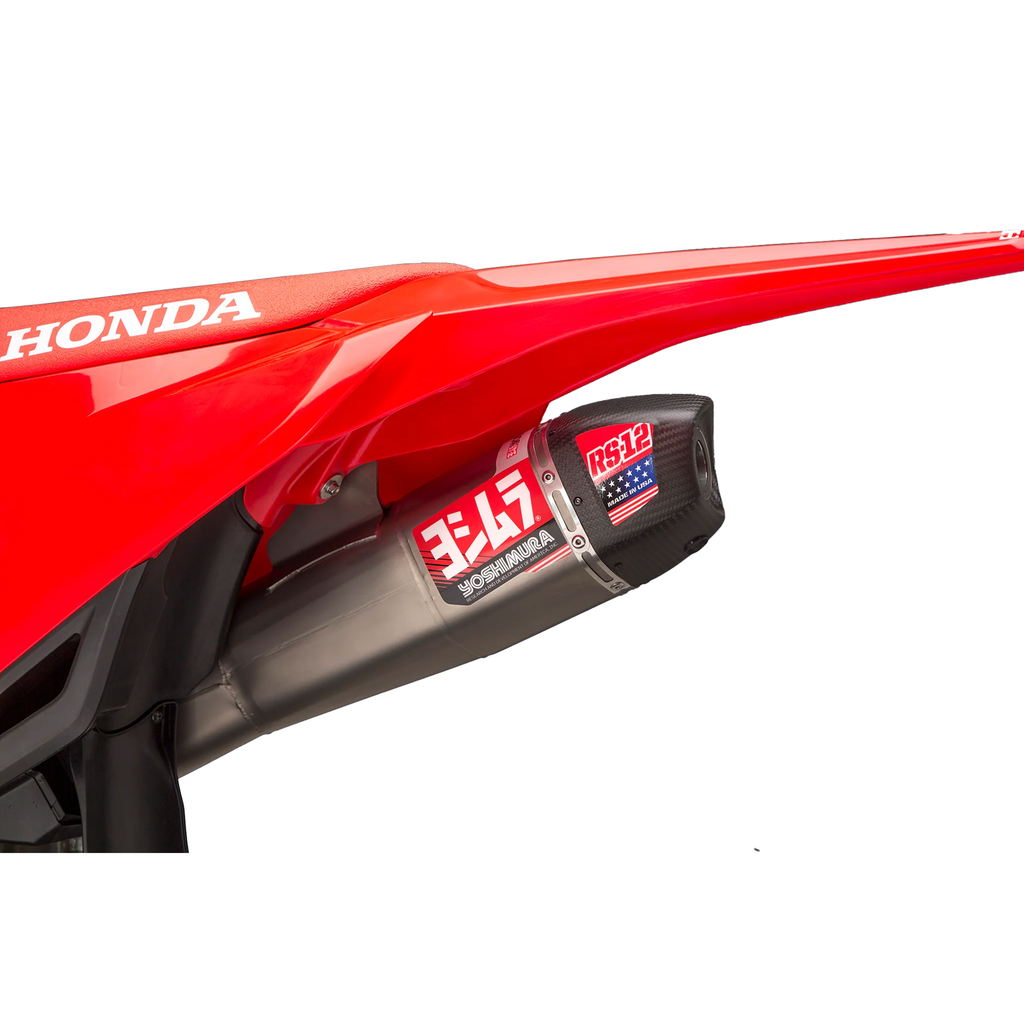 Yoshimura RS-12 Slip On CRF450R 21-24, part number 225852S320, view 2