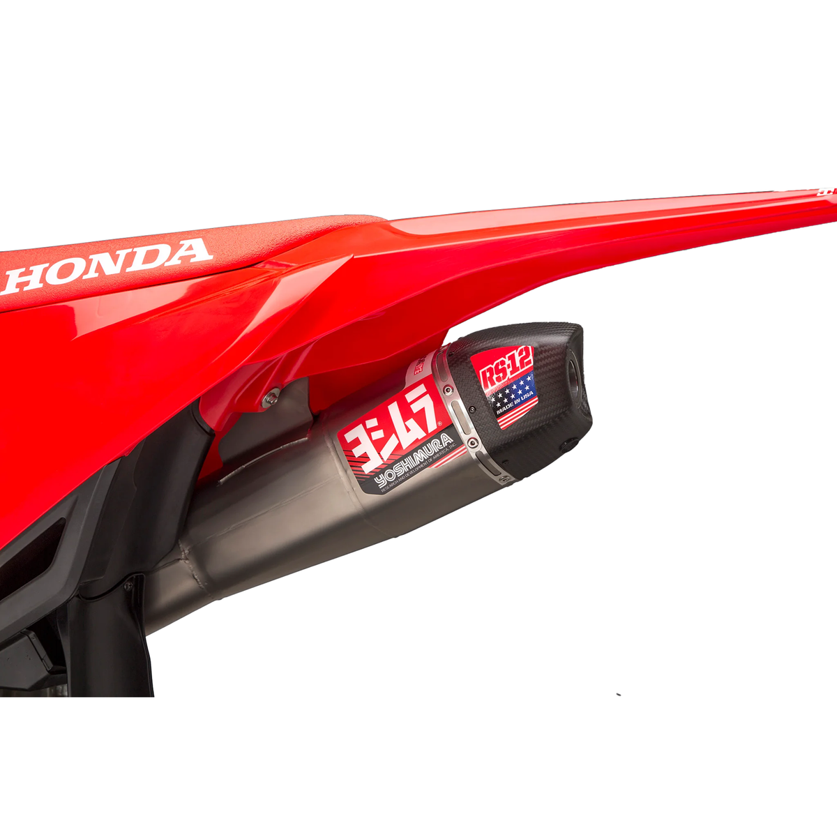 Yoshimura RS-12 Slip On CRF450R 21-24, part number 225852S320, view 2